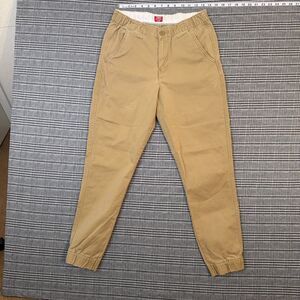 Levi's Pants XX Chino Jogger Cuffed Drawstring Twill Brown Pockets Mens Small